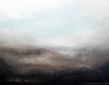 Contemporary landscape painting by artist Sara Richardson