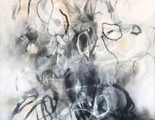 Contemporary charcoal drawing and artwork by fine artist Sara Richardson