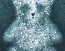 Chiffon Bear No.1 Sara Richardson Artist