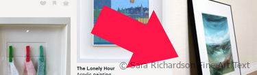 Featured on Artfinder contemporary artist Sara Richardson