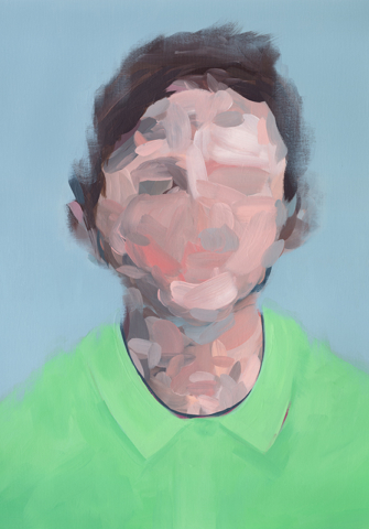 Abstract contemporary figurative paintings and artwork by fine artist Sara Richardson art collector curator collection