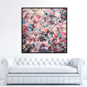 Modern contemporary abstract nature artwork and original paintings Sara Richardson