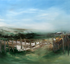 Elevare One- oil painting by Sara Richardson