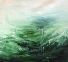Acrylic Painting Prairie Winds No.2 by Sara Richardson