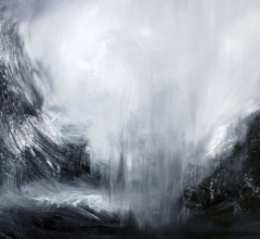 Abstract landscape oil painting Hidden Message No.32 by Sara Richardson
