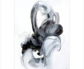 Abstract nature inspired paintings by contemporary artist Sara Richardson