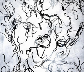 Chiffon No.4<br/>
Acrylic on 300gsm paper 30w x 42h<br/><u><a href="https://www.shockandslaw.com/contact-richardson-fine-art" target="_blank" rel="noopener">original & licensing available</a></u> Original abstracted nature paintings by contemporary artist Sara Richardson