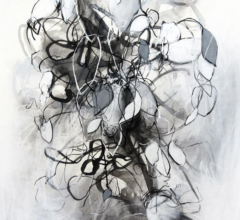 Contemporary charcoal drawing by fine artist Sara Richardson