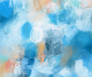 Contemporary abstract drawings and artwork by fine artist Sara Richardson
