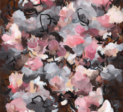 Contemporary flowers and plants artwork abstract painting by artist Sara Richardson