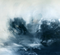 Abstract nature inspired painting by contemporary artist Sara Richardson