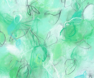 Float No.21<br/>
Mixed media on paper | <a href="https://www.shockandslaw.com/contact-richardson-fine-art" target="_blank" rel="noopener">inquire about this piece</a> Contemporary abstract botanic charcoal pastel art drawing paintings by fine artist Sara Richardson