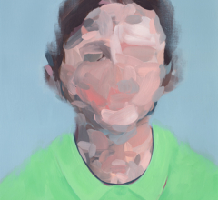 Abstract contemporary figurative paintings and artwork by fine artist Sara Richardson art collector curator collection