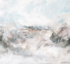 Abstract landscape artwork by artist Sara Richardson
