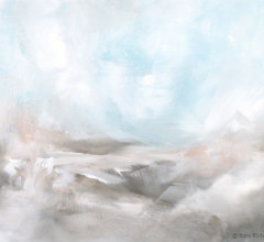 Modern landscape artwork and decor by artist Sara Richardson
