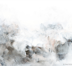 Contemporary landscape artwork by fine artist Sara C Richardson