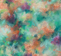 Modern flora and fauna artwork by contemporary artist Sara C Richardson