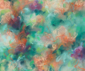 Wild Flowers No.24<br/>
Mixed media on 300gsm paper | <a href="https://www.shockandslaw.com/contact-richardson-fine-art" target="_blank" rel="noopener">inquire about this piece</a> Modern flora and fauna artwork by contemporary artist Sara C Richardson