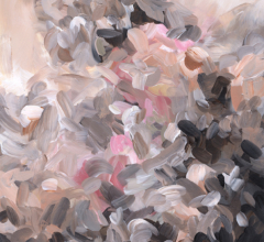 Abstract figurative painting and artwork by artist Sara Richardson