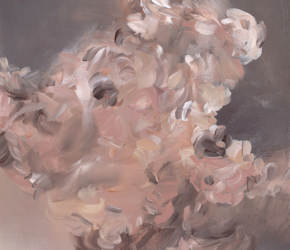 Human Nature No.6<br/>
Acrylic on 400gsm paper 18w x 22h in. <br/><u><a href="https://www.shockandslaw.com/contact-richardson-fine-art" target="_blank" rel="noopener">original available</a></u> Contemporary abstract figurative artwork and paintings Sara Richardson