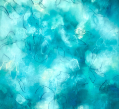 Contemporary abstract botanic nature artwork drawings by artist Sara Richardson