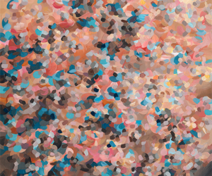 Abstract nature and humanity an emotional interpretation by artist Sara Richardson