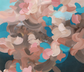 Woman No.10<br/>
Acrylic on 640gsm paper 22w x 30h in. <br/><u><a href="https://www.shockandslaw.com/contact-richardson-fine-art" target="_blank" rel="noopener">original & licensing available</a></u> Contemporary abstract painting Sara Richardson Art