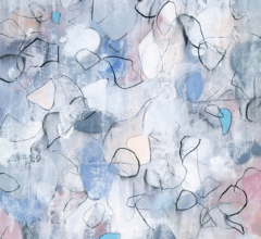 Modern abstract charcoal drawing by artist Sara Richardson contemporary professional artist nature Sarah Richardson wall decor