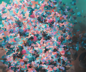 abstract colorful painting artwork sara richardson art