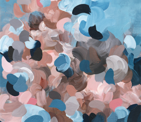 Woman No.11<br/>
Acrylic on 640gsm paper 22w x 30h in. <br/><u><a href="https://www.shockandslaw.com/contact-richardson-fine-art" target="_blank" rel="noopener">original & licensing available</a></u> Contemporary abstract emotive artwork by artist Sara Richardson