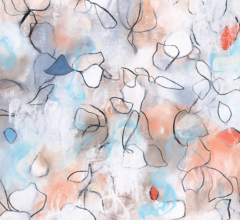 Contemporary abstract plants and foliage artwork by Sara Richardson Art Sarah Richardson professional artist