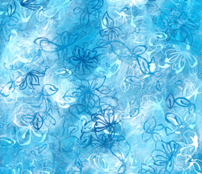 Fox Kit Fable No.1<br/>
Acrylic on 640gsm paper 22w x 30h in.<br/><u><a href="https://www.shockandslaw.com/contact-richardson-fine-art" target="_blank" rel="noopener">original & licensing available</a></u> Original vivid blue contemporary art by artist Sara Richardson