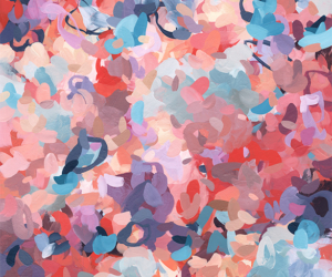 Tango No.3<br/>
Acrylic on 640gsm paper | <a href="https://www.shockandslaw.com/contact-richardson-fine-art" target="_blank" rel="noopener">inquire about this piece</a> Contemporary abstract fine artwork by professional artist Sara Richardson