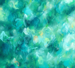 Sara Richardson contemporary art inspired by tropical abstract plants