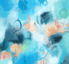 Abstract contemporary original mixed media artwork, drawings and paintings