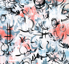 Abstract emotional gestural painting by Sara Richardson artist