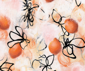 Bliss No.1<br/>
Mixed media on 400gsm paper | <a href="https://www.shockandslaw.com/contact-richardson-fine-art" target="_blank" rel="noopener">inquire about this piece</a> Abstract summer inspired organic natural artwork by fine artist Sara Richardson