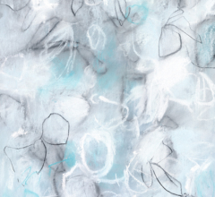 Float No.15 - Tensioned Space<br/>
Mixed media on 300gsm paper 15w x 20h in. Contemporary abstract botanic charcoal pastel art drawing by fine artist Sara Richardson