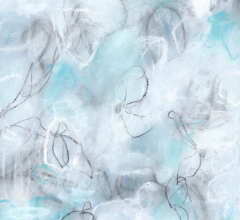 Float No.16 - Tensioned Space<br/>
Mixed media on 300gsm paper 15w x 20h in. Contemporary abstract botanic charcoal pastel art drawing paintings by fine artist Sara Richardson