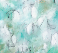 Float No.22 - Light Suspension<br/>
Mixed media on 400gsm paper 18w x 24h in. Contemporary abstract botanic charcoal drawing by fine artist Sara Richardson