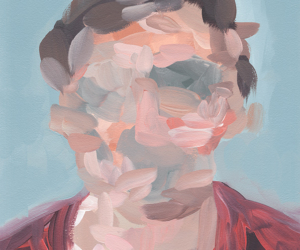 Abstract contemporary figurative paintings and artwork by fine artist Sara Richardson