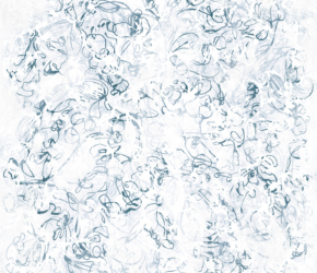 Salt<br/>
Acrylic on stretched canvas 48w x 48h in.<br/><u><a href="https://www.shockandslaw.com/contact-richardson-fine-art" target="_blank" rel="noopener">licensing available</a></u> Contemporary abstract botanic nature gray and white painting artwork by fine artist Sara Richardson